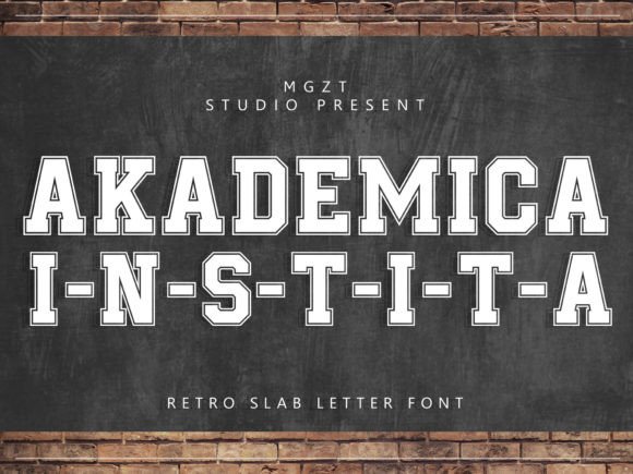 Akademica Instita Font for Bold Branding