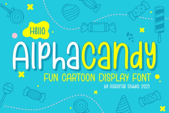 Alpha Candy Font for Bold Branding