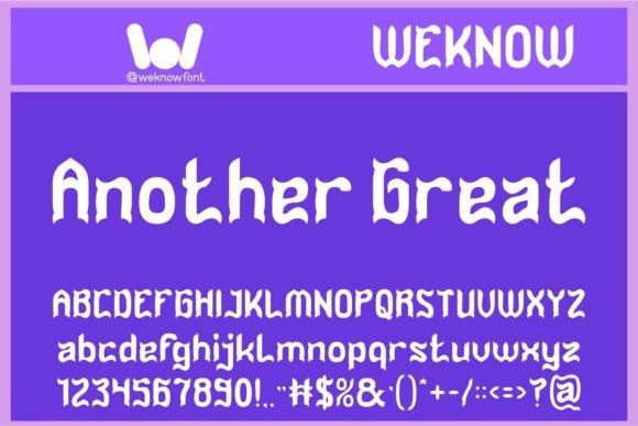 Another Great Font for Bold Branding