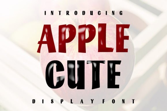 Apple Cute Font