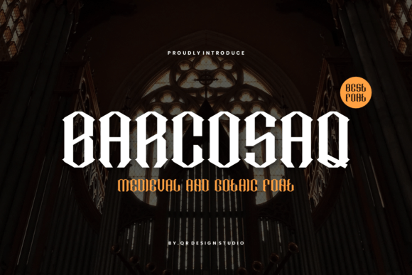 Barcosaq: A Modern Font for Business Branding