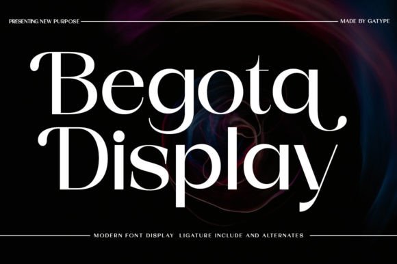 Begota Display Font Review