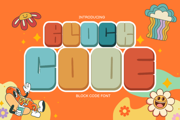 Block Code Font for Creative Brands