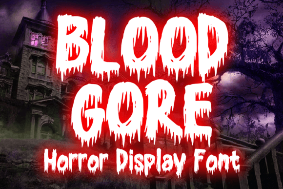 Blood Gore Font Review