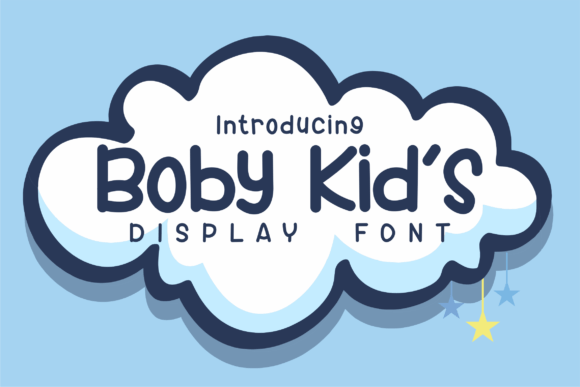 Boby Kid s Font