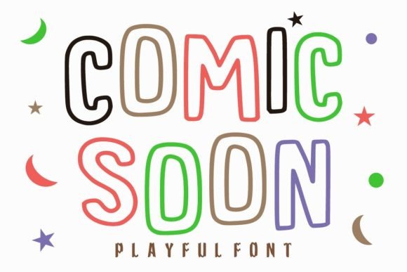 Comic Soon Font for Creative Campaigns