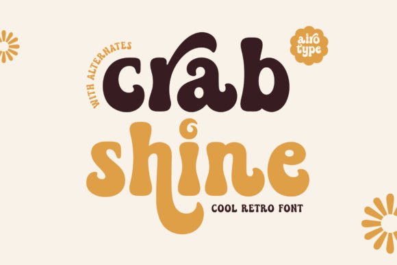 Crab Shine Font: Vintage Elegance for Modern Design