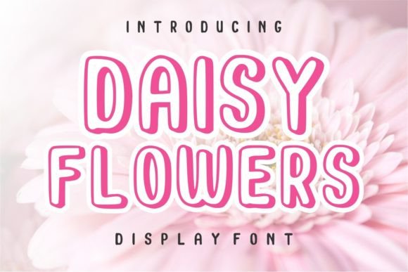 Daisy Flowers Font