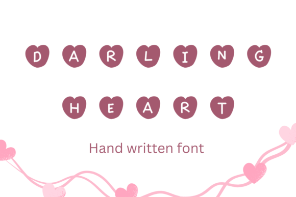 Darling Heart Font