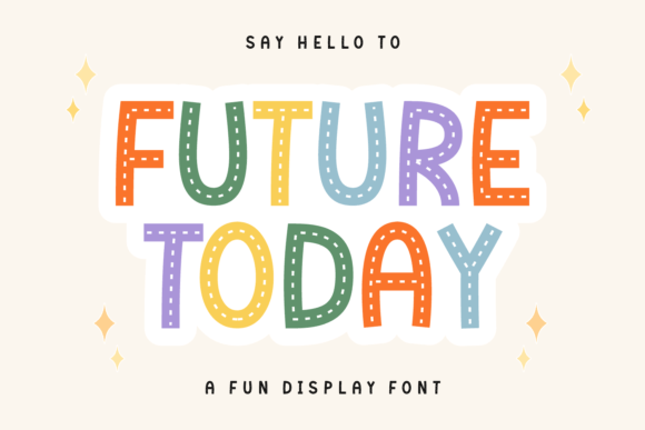 Future Today Font for Bold Branding