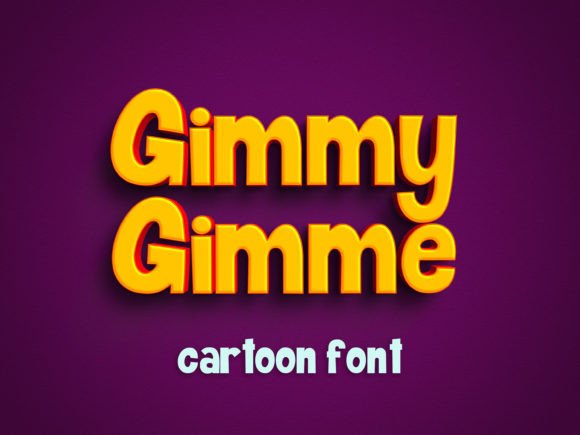 Gimmy Gimme Font for Creative Design