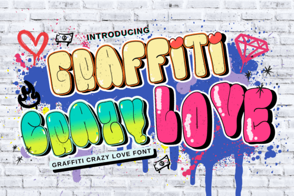 Graffiti Crazy Love Font