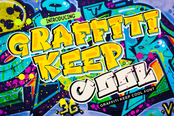 Graffiti Keep Cool Font for Bold Campaigns