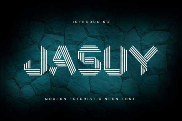 Jasuy: A Futuristic Font for Bold Branding