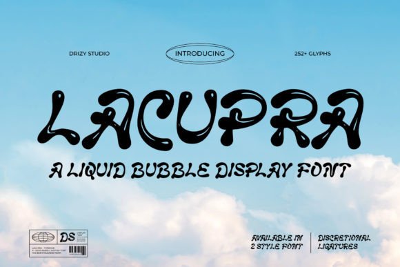 Lacupra Font: Dreamy Display Type
