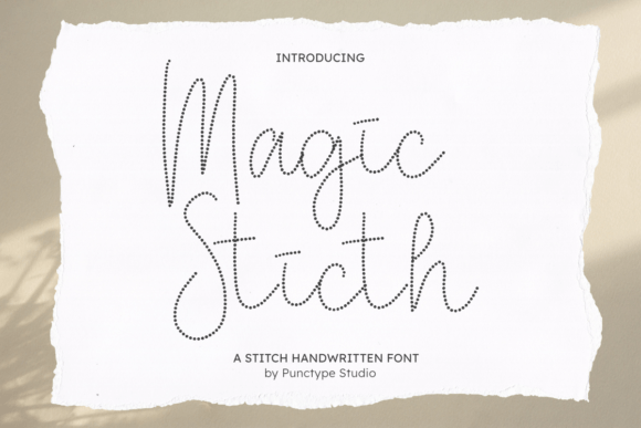 Magic Stitch Font Review
