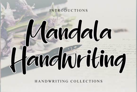 Mandala Handwriting Font