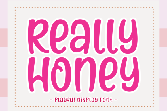 Really Honey Font for Web Design