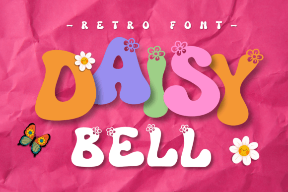 Retro Daisy Bell Font