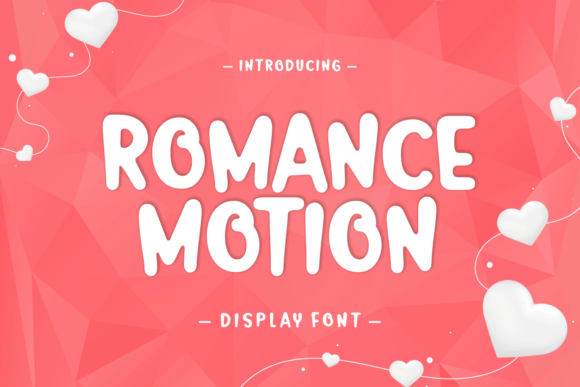 Romance Motion Font for Business Branding