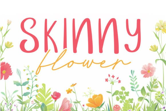 Skinny Font: A Slim Handwritten Typeface