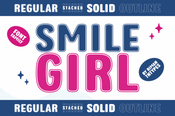 Smile Girl Font for Creative Projects