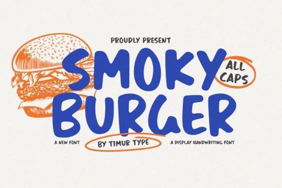 Smoky Burger Font for Bold Campaigns