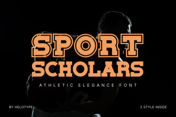 Sport Scholars Font for Bold Branding