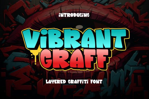 Vibrant Graff Font for Bold Web Design