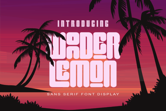 Wonder Lemon Font for Creative Projects